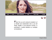 Tablet Screenshot of hanaondruskova.com